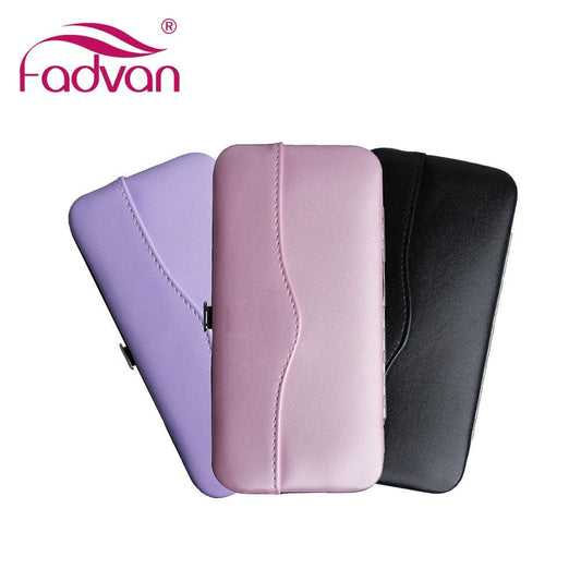 Keep your tweezers in one location with this beautiful faux leather case.  The outer material is high-grade polyurethane leather.  It can also accommodate other eyelash tools as well.   Four colors are available - black, pearl light, purple.   Pink, white, red not shown.  TOOLS NOT INCLUDED